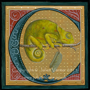 C for Chameleon Juliet Venter 2014
