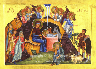 Icon Birth of Christ Juliet Venter 2012