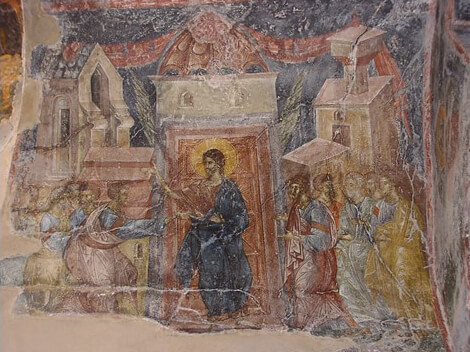 Fresco Mother of God Church Peribleptos