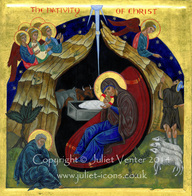 Icon of the Nativity Juliet Venter 2010