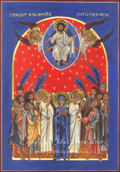 Icon of the Ascension Juliet Venter 2013
