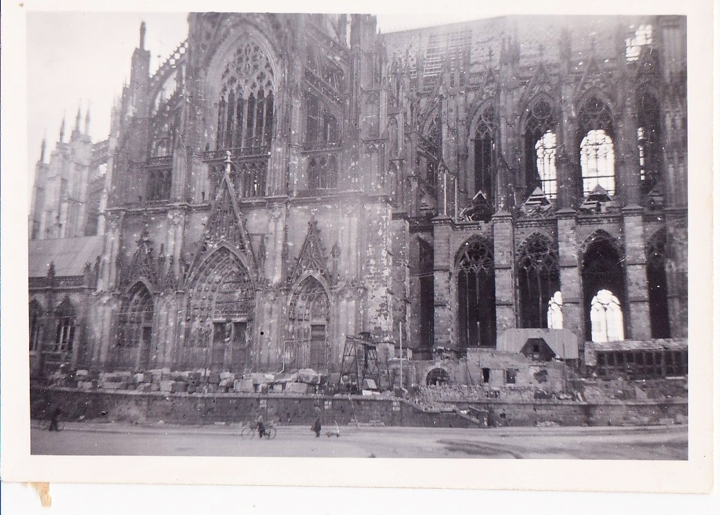Cologne Cathedral bombed