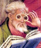 Picture Medieval Spectacles for reading
