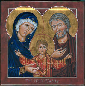 Icon Holy Family Juliet Venter 2018