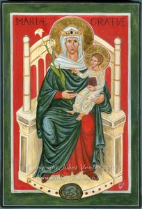 Icon Our Lady Walsingham Juliet Venter 2017