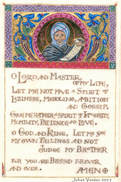 Icon illumination Prayer St Ephraim Juliet Venter 2015