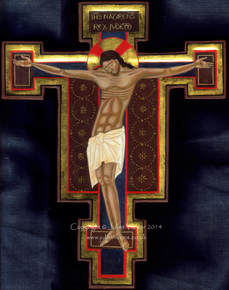 Icon Crucifix Juliet Venter 2010
