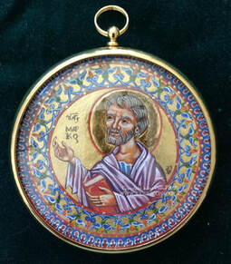 Icon Miniature St Mark T'oros Roslin Juliet Venter 2021