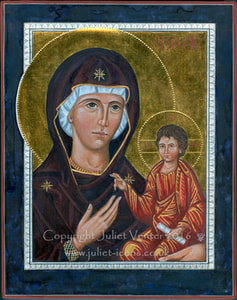 Icon Our Lady of the Way Hodigitria Juliet Venter 2016ture