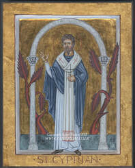 Icon Cyprian of Carthage Juliet Venter 2021